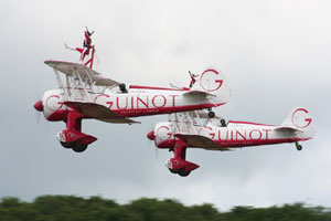 Kemble Airshow 2009 - Guinot Wingwalkers