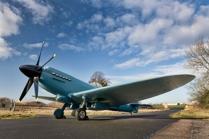 Spitfire PR-XIX at RAF Cosford Air Show