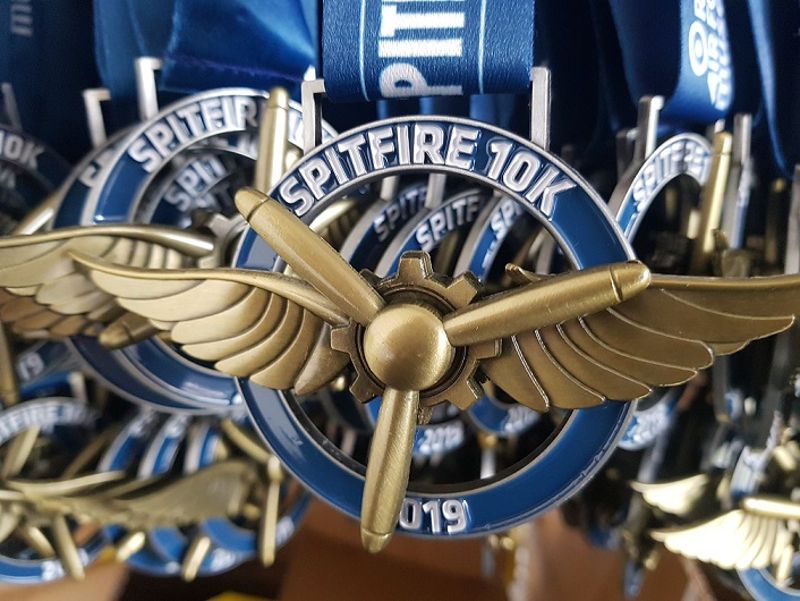 Spitfire 10k medals