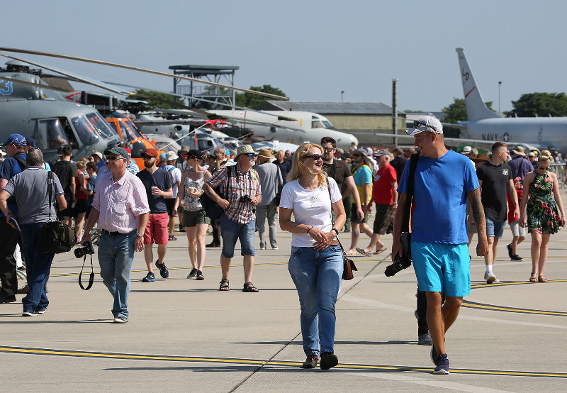 Yeovilton Air Day Crowds