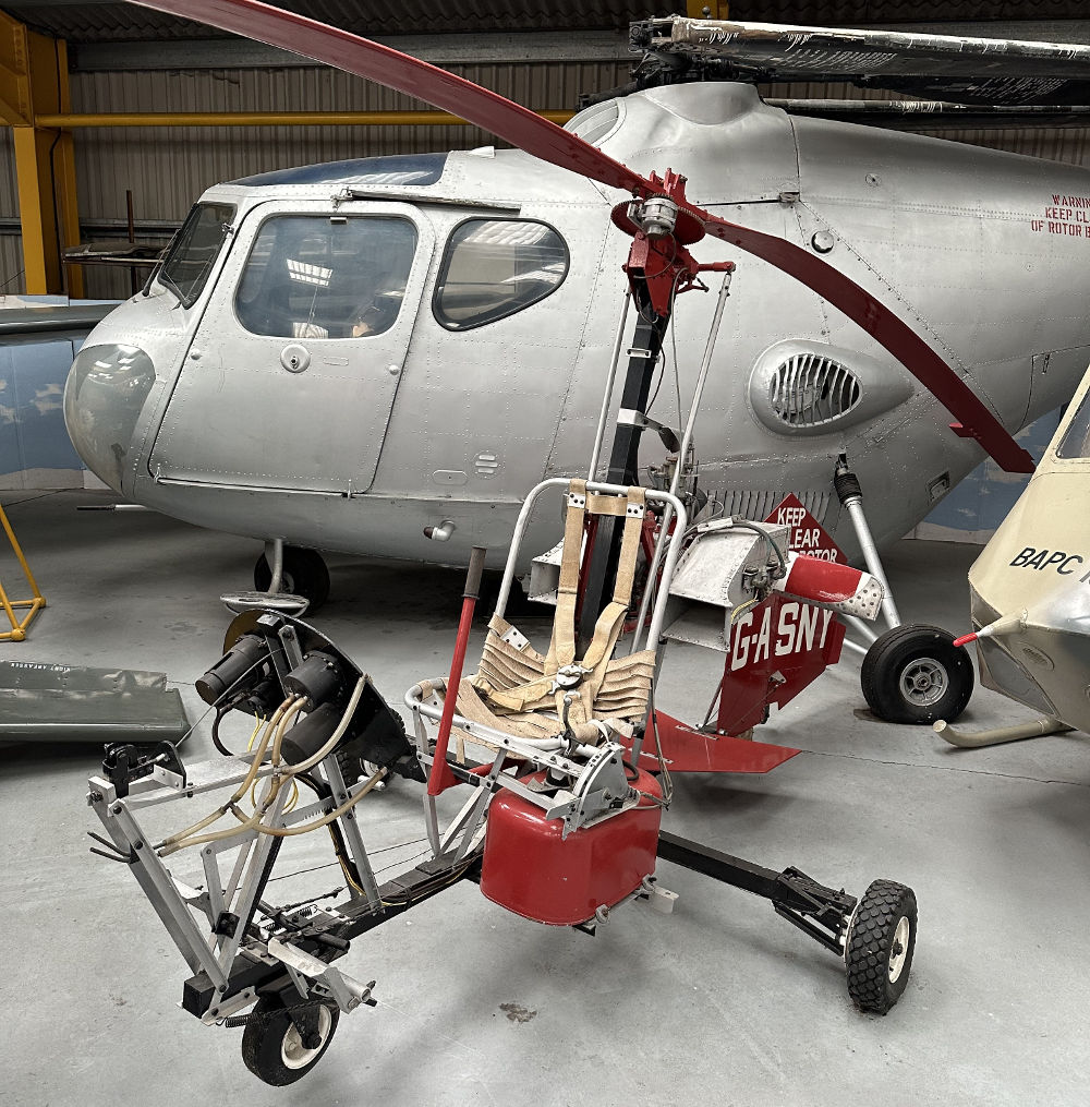 Gyrocopter at Newark Air Museum