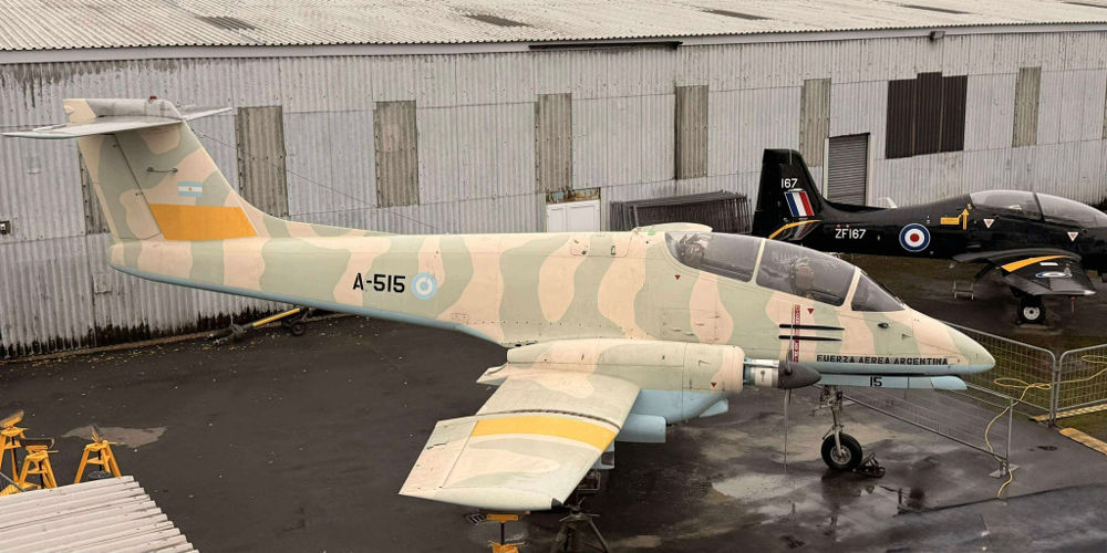 South Yorkshire Aircraft Museum Pucara