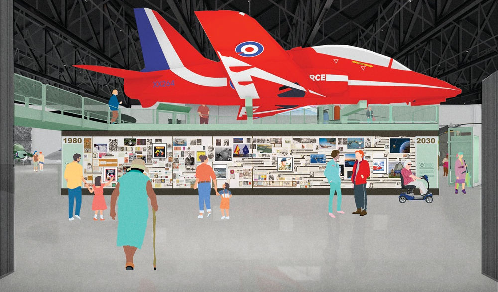RAF Museum 80 to TODAY exhibition