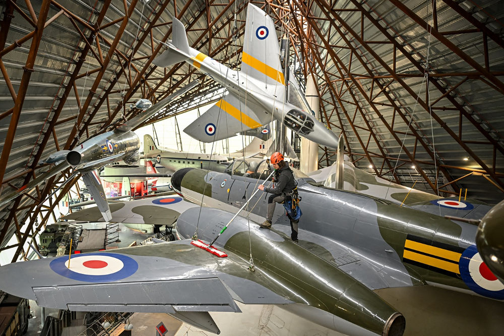 RAF Museum Midlands Cleaning
