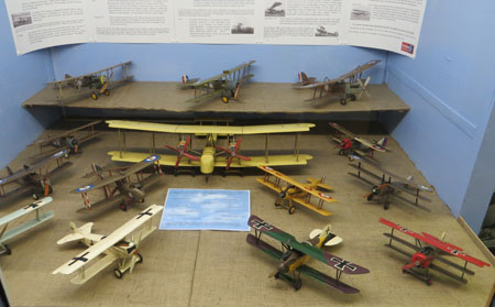 WW1 models Newark Air Museum