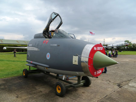 Lightning XR757 cockpit