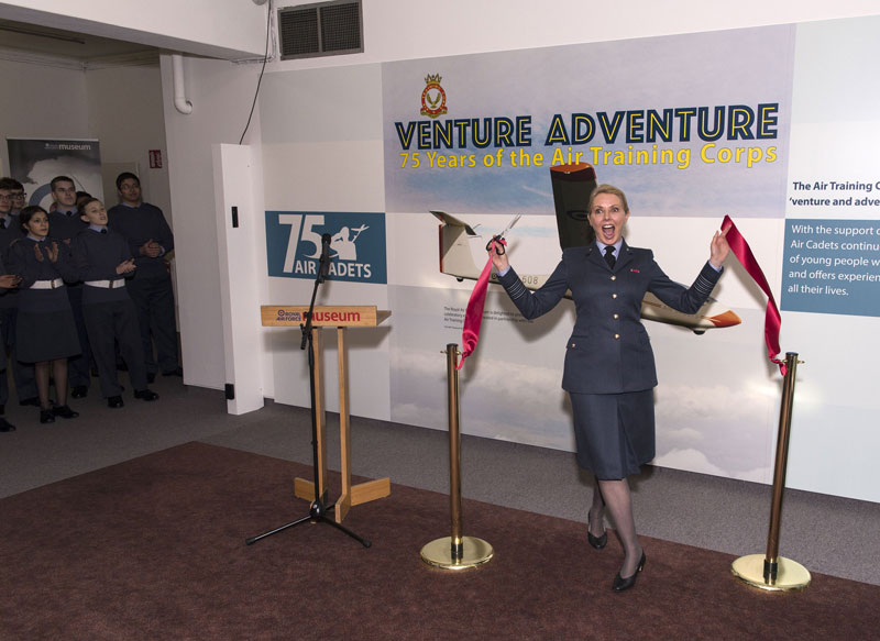 RAF Museum Carole Vorderman