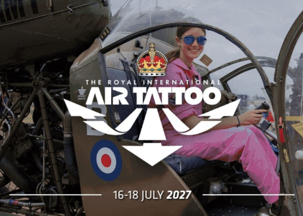 RIAT girl in Heli